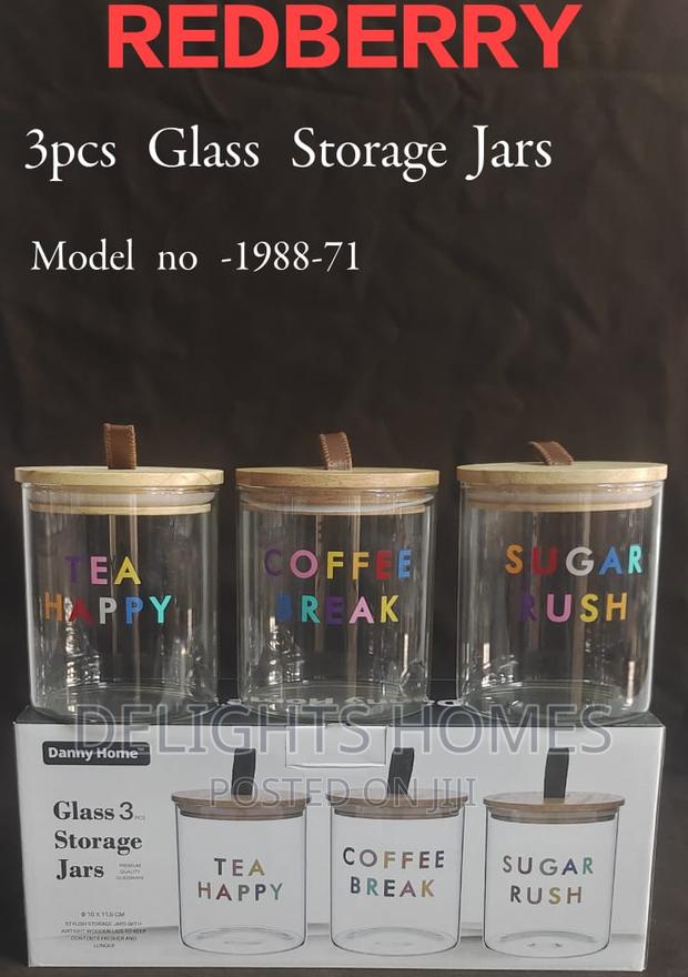 3pcs Storage Jars - main view