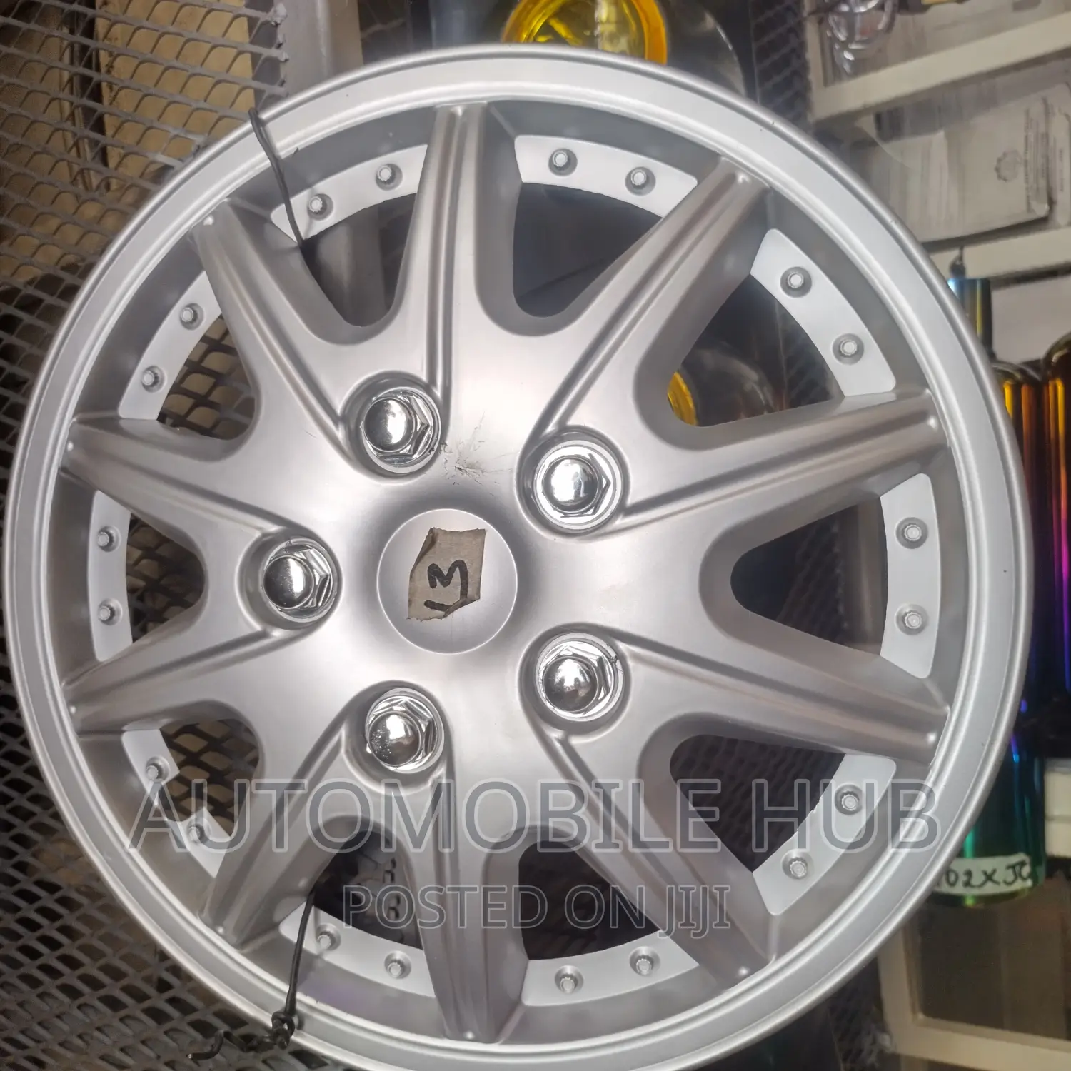Quality Wheel Caps Size 14 Silver