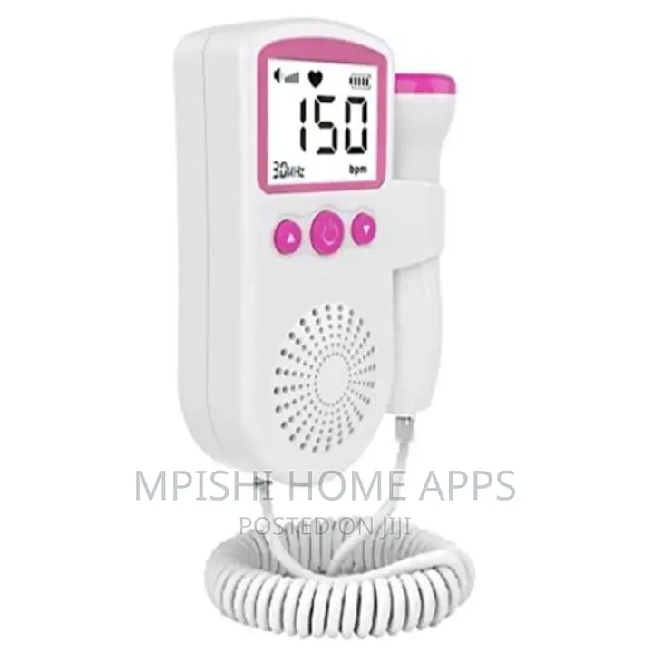 Doppler Fetal Portable Pregnancy Baby Heart Rate Monitor