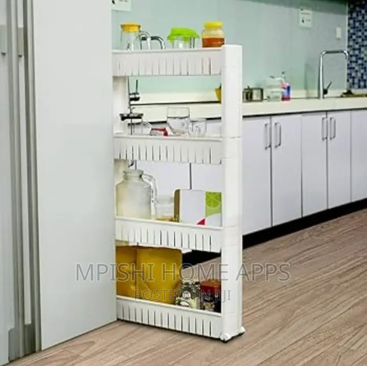 Multi~ Purpose 3 Layer Narrow Rack Trolley