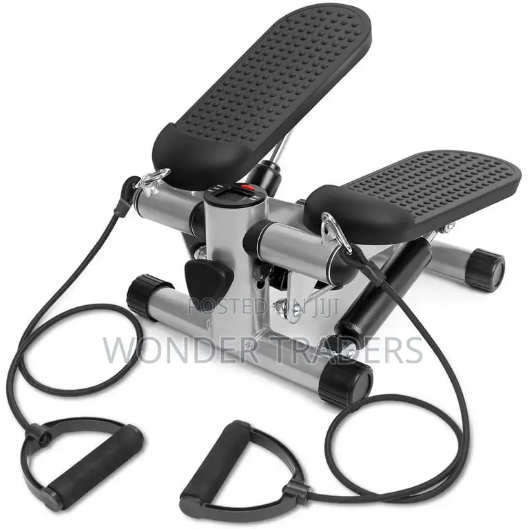 *_Mini Stepper With Resistance Bands