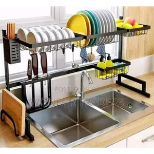 *Over the Sink Dish Drainer* Stainless Steel
