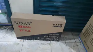 Sonar 32 Inches Flameless Smart Android Tv