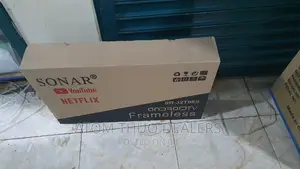 Sonar 32 Inches Flameless Smart Android Tv