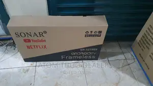 Sonar 32 Inches Flameless Smart Android Tv ,.,