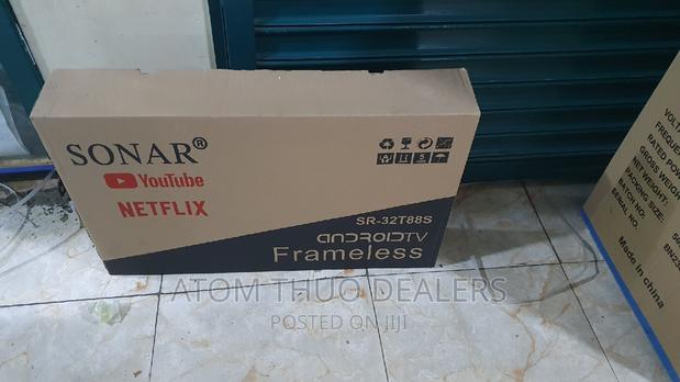Sonar 32 Inches Flameless Smart Android Tv ,.,