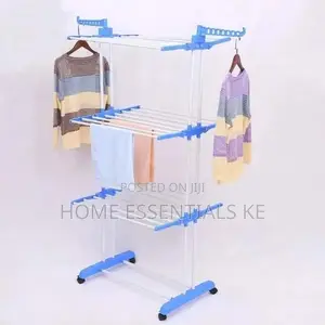 *New Arrival* *40kg 3 Layer Metallic Cloth Hanger Stand