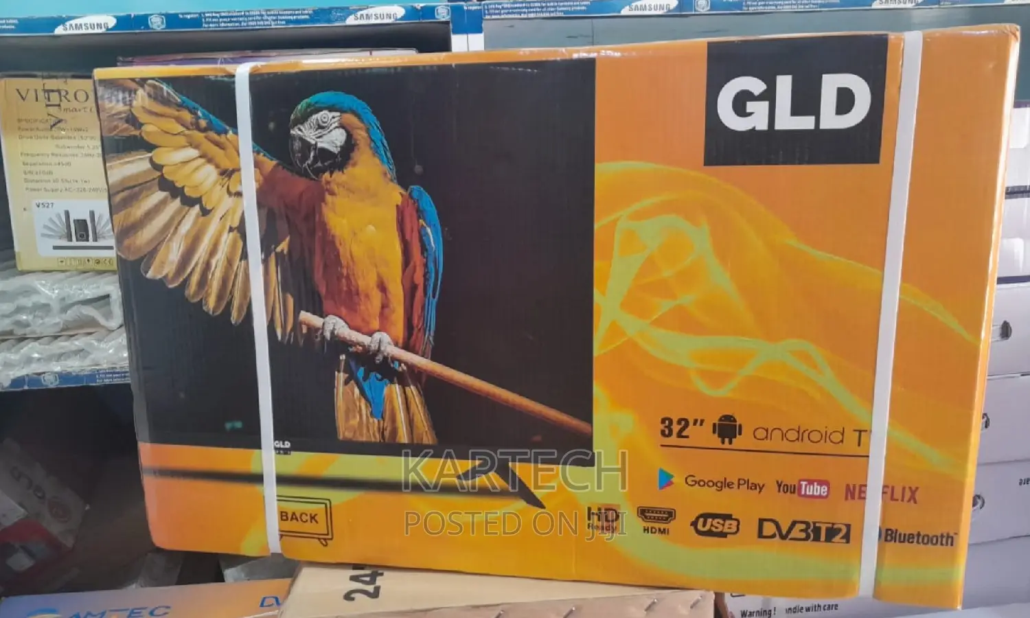 GLD 32 Inches Smart Android Tv With Bluetooth