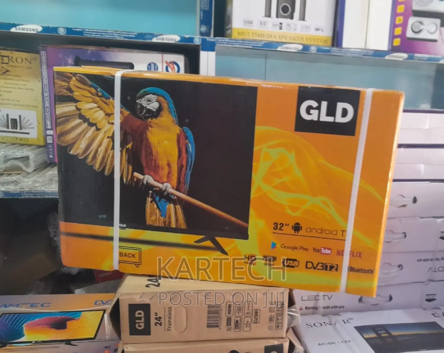 GLD 32 Inches Smart Android Tv With Bluetooth