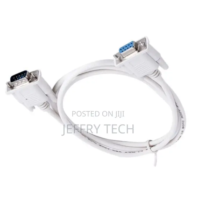 1.5M Male to Female Serial DB9 9-Pin Extension Cable RS232