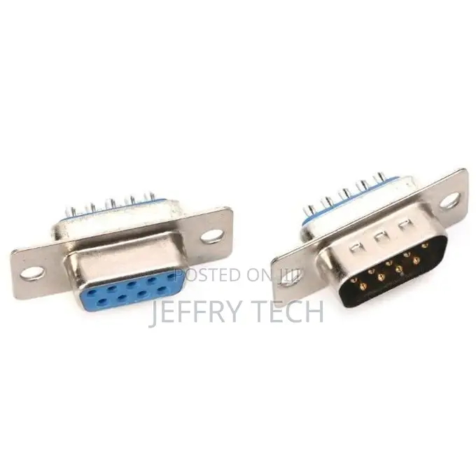 Db9 Male and Female Rs232 9 Pin Wire Solder Serial Port Plu