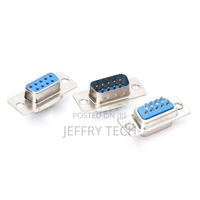 Db9 Male and Female Rs232 9 Pin Wire Solder Serial Port Plu