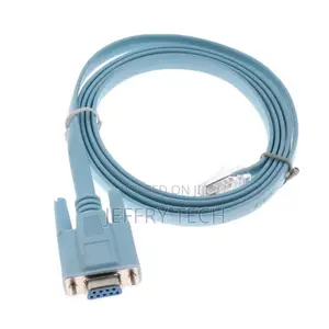 1.8M RJ45 Male to 9 Pin RS232 DB9 Female LAN Router/ Console