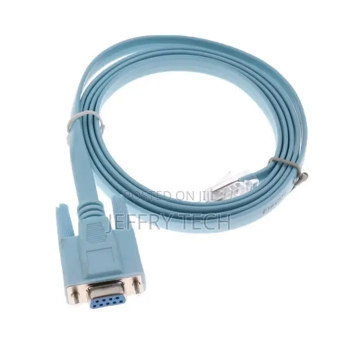1.8M RJ45 Male to 9 Pin RS232 DB9 Female LAN Router/ Console