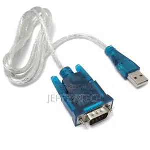 2pcs USB to RS232 Serial Port 9 PIN DB9 COM Converter Cable