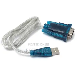 2pcs USB to RS232 Serial Port 9 PIN DB9 COM Converter Cable