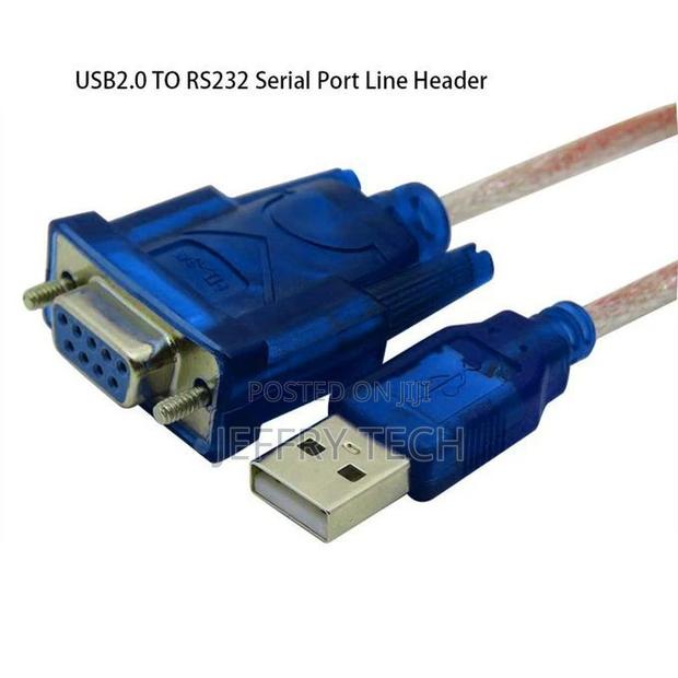Flexible Design USB to RS232 Serial Line USB2.0 9-Pin Cable - thumbnail 3