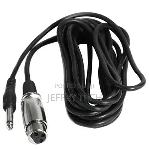 3 Pin XLR Female to 1/4 TRS 6.3mm Stereo Male Microphone Cab