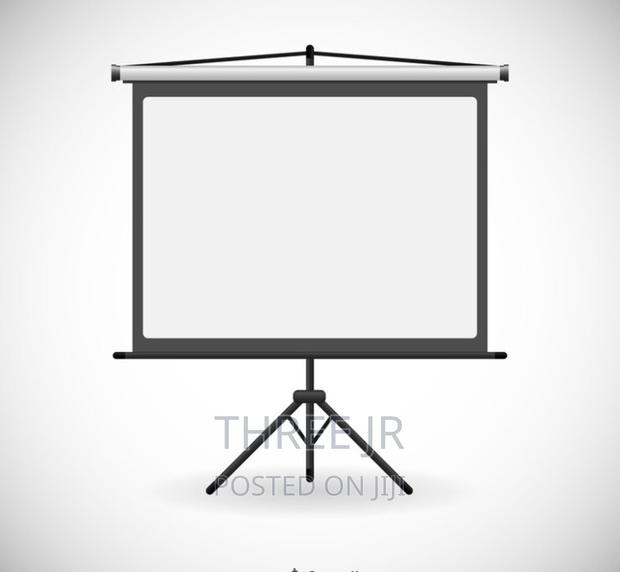 Tripod Easily Portable Projection Screens Available - main view