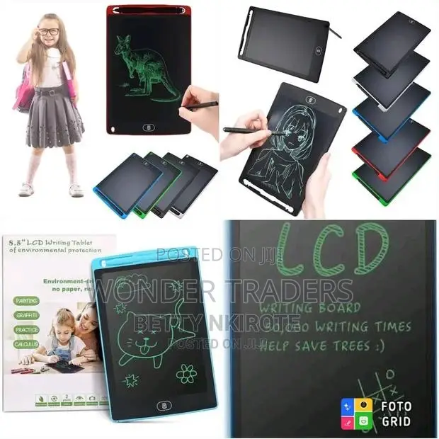 *12 Inch LCD Panel Colour Writing Tablet.
