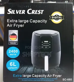 6l Silvercrest Extra Large Capacity Airfryer