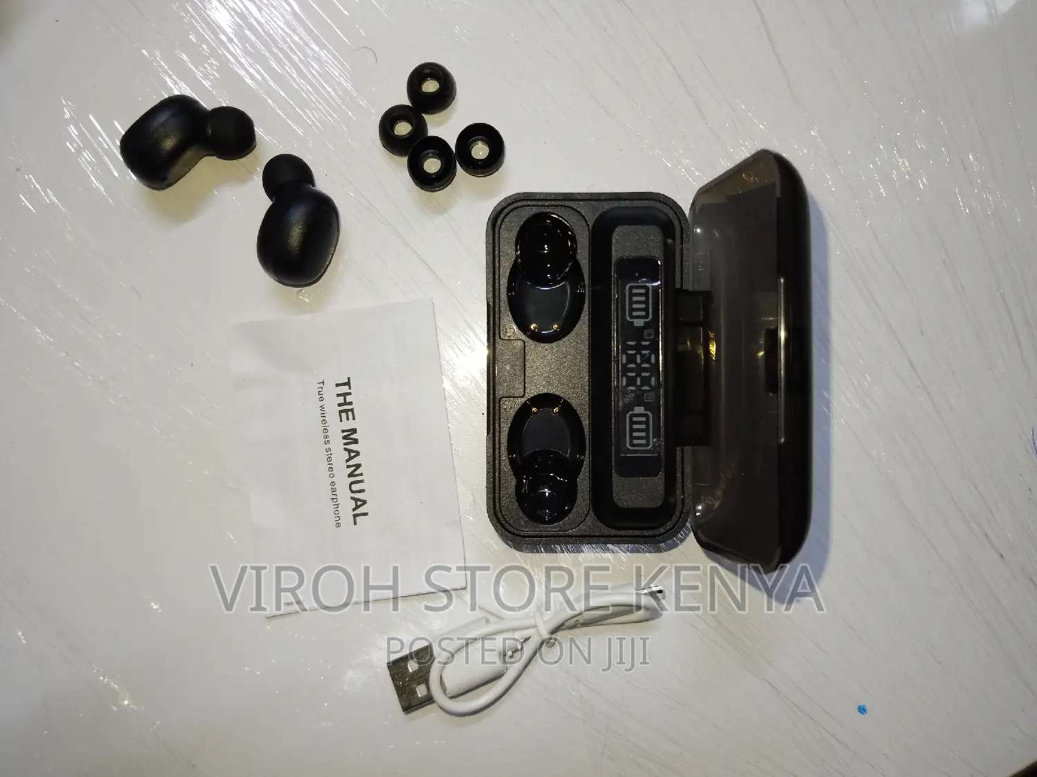 F9-5 TWS Earbuds With Powerbank Bass Airpods
