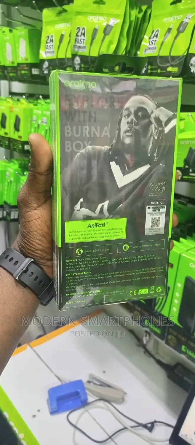 Oraimo Traveler 4 20000mah 12W Power Bank