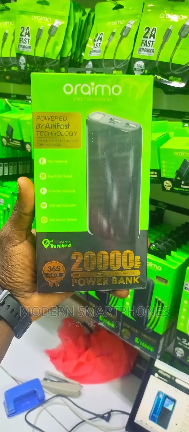 Oraimo Traveler 4 20000mah 12W Power Bank