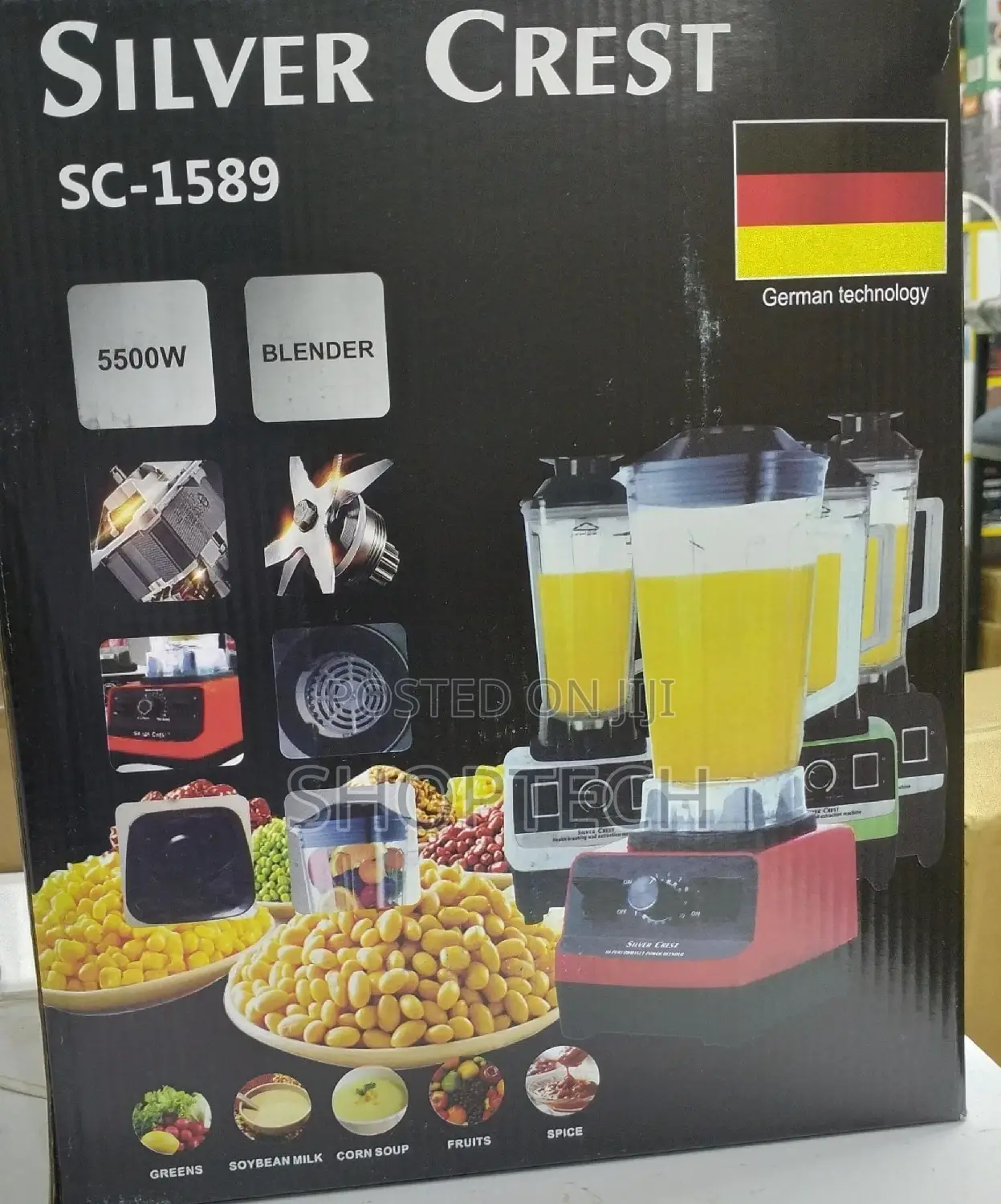 Silver Crest Commercial Blender 2 in 1