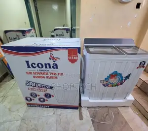 Icona 12.5kgs Twin Tub Washing Machine