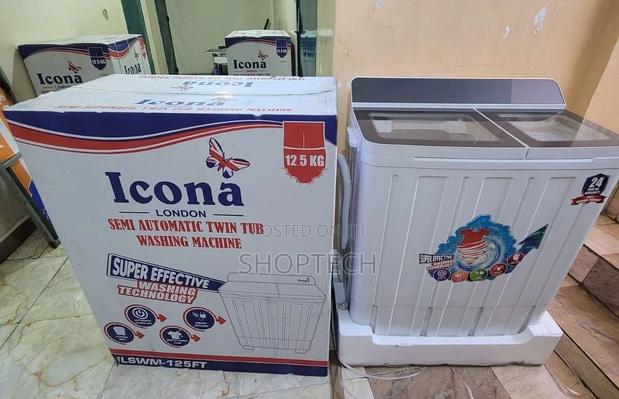 Icona 12.5kgs Twin Tub Washing Machine