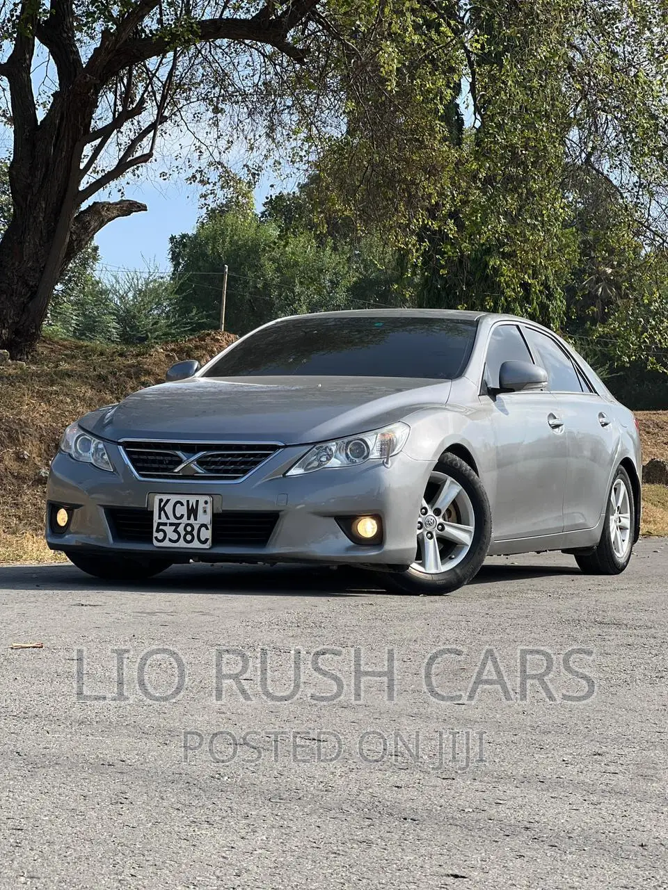 Toyota Mark X 2012 Gray