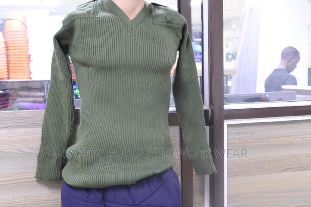 Security Sweater V- Neck Designed - main view