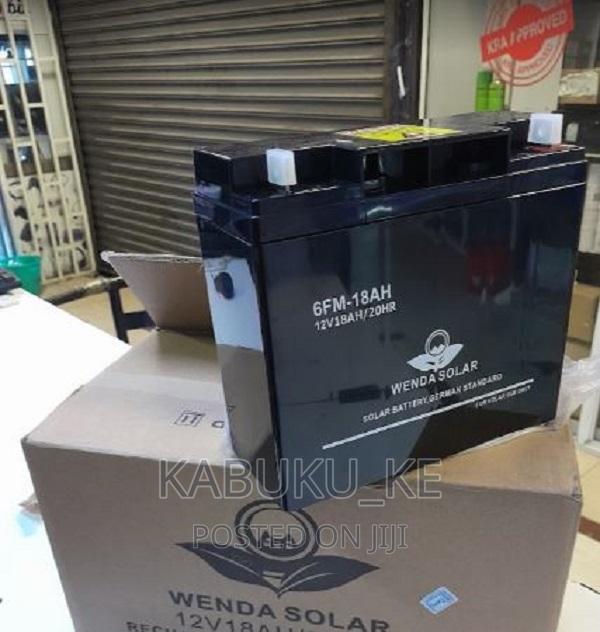 Wenda Solar Battery 12v 18AH Maintenance Free 50x30x30 Cm