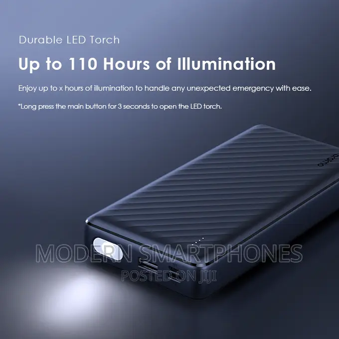 Oraimo Traveler Link 20 20000mah 12W Power Bank