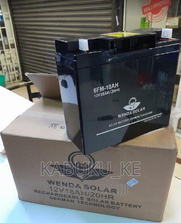 Wenda 12V 18AH Battery Black - main view