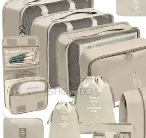 *8pcs Luggage Travel Organizers for Suitcase With Toiletry