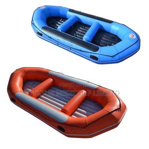 8 Men Inflatable Life Raft And Kayak - thumbnail 2