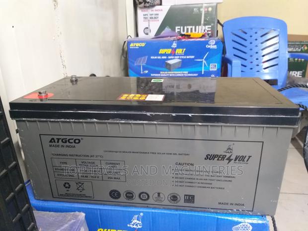 Atgco 12V 200ah Solar Gel AGM Super Deep Cycle Battery - thumbnail 2