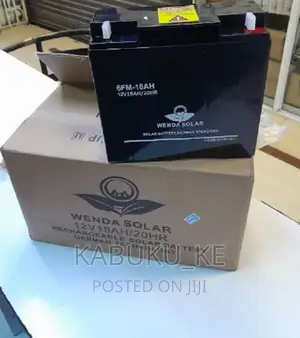 12V 18ah/20hr Wenda Battery