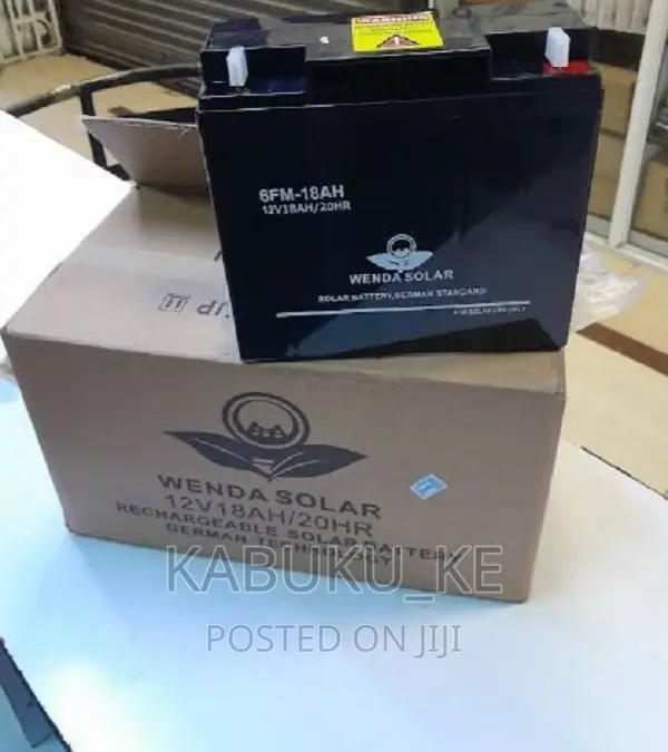 12V 18ah/20hr Wenda Battery