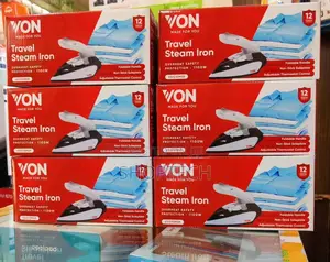 *Von Foldable Steam Travel Iron