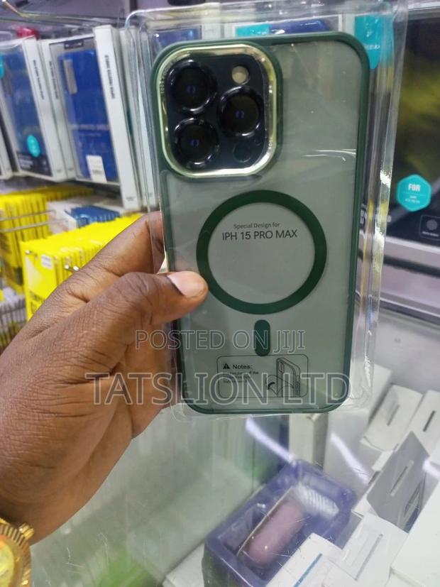 Case for iPhone 11, 12 ,13, 14, 15 Pro Max Magsafe Clear Cas - main view