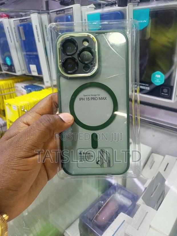 Case for iPhone 11, 12 ,13, 14, 15 Pro Max Magsafe Clear Cas - thumbnail 2