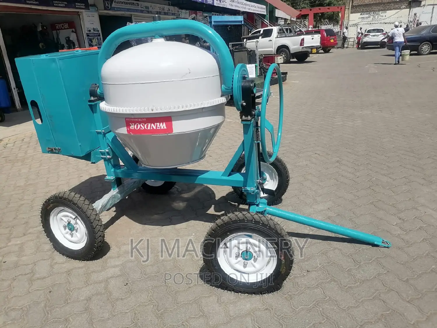 400l Concrete Mixer -Heavy Duty 7.0 Hp Engine