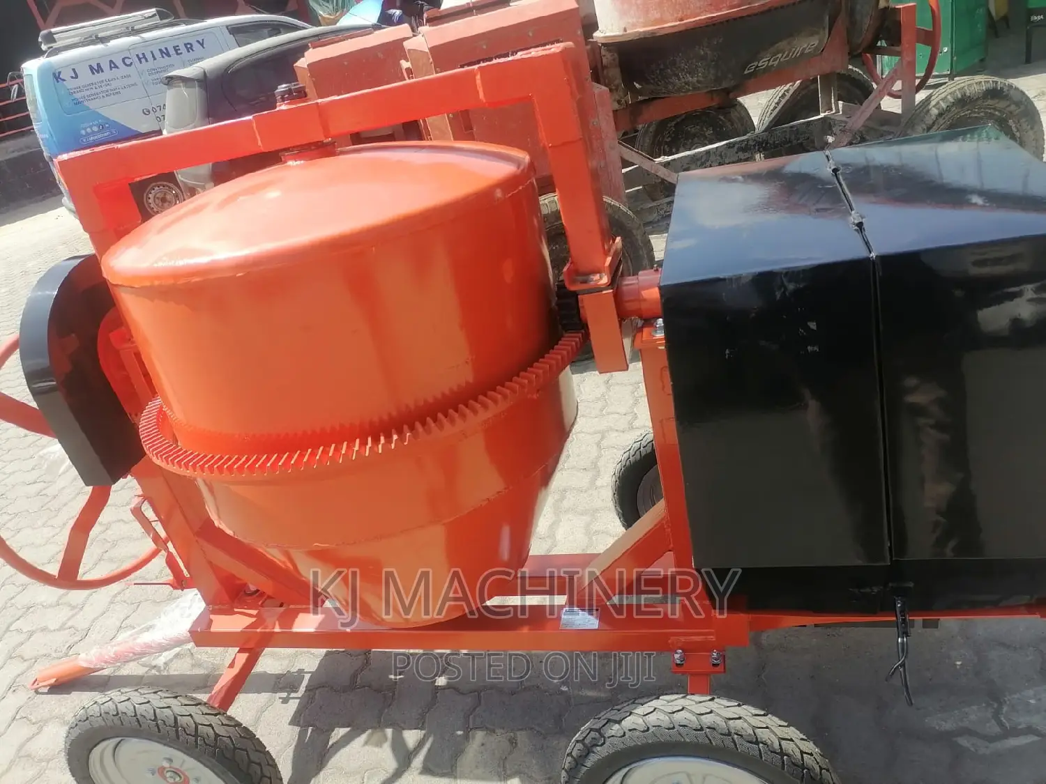 HL Power Concrete Mixer 400l -10 Hp Diesel Engine