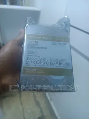 WD 12tb GOLD Enterprise Class Harddrive ' 256mb, 7200rpm