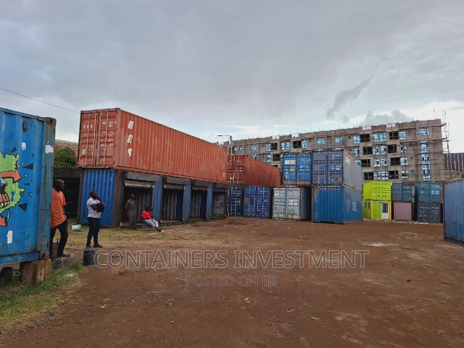 Plenty of Containers in Nairobi.