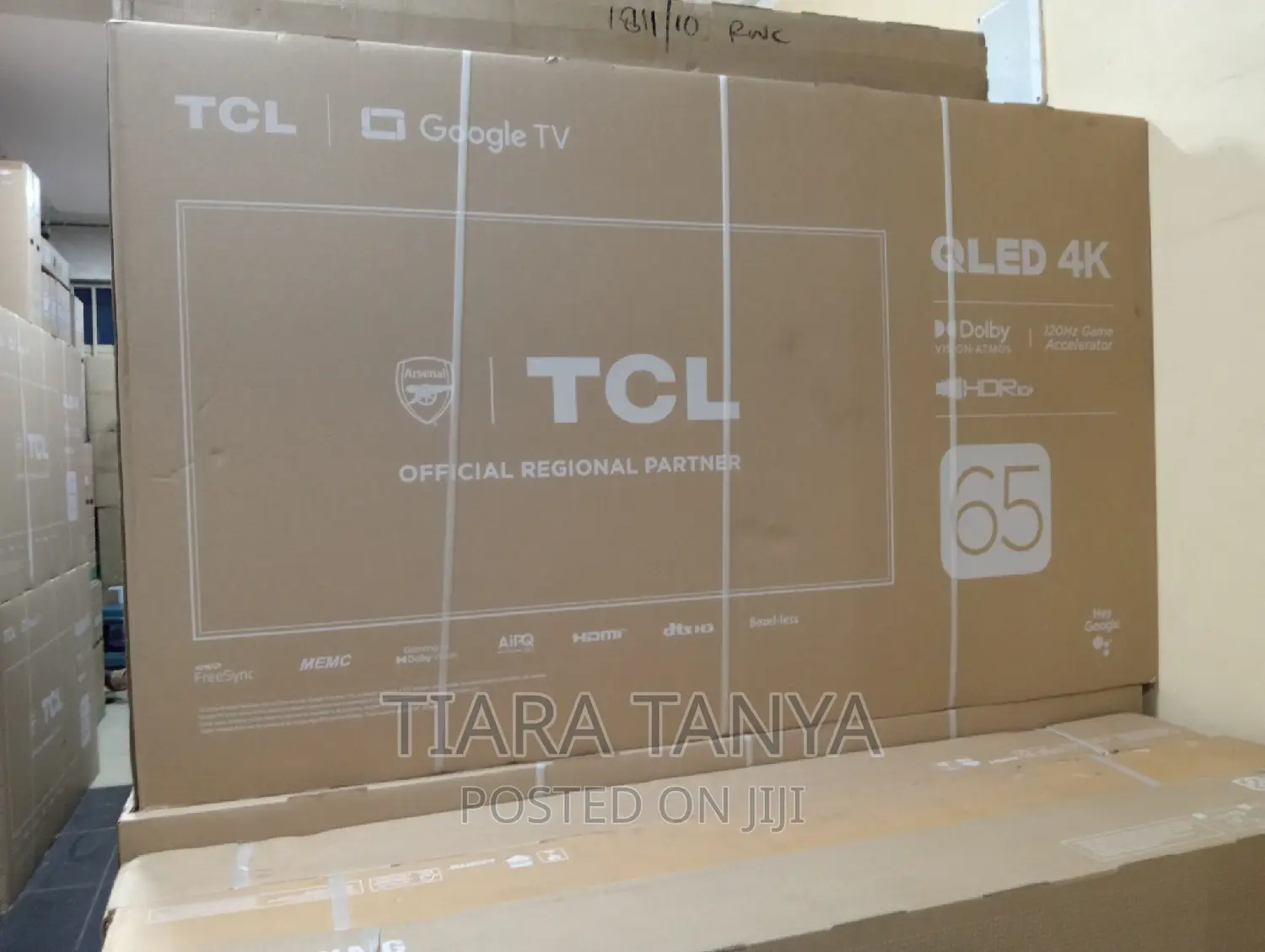 TCL 65C645 65 Inch QLED Ultra HD Google TV With Dolby