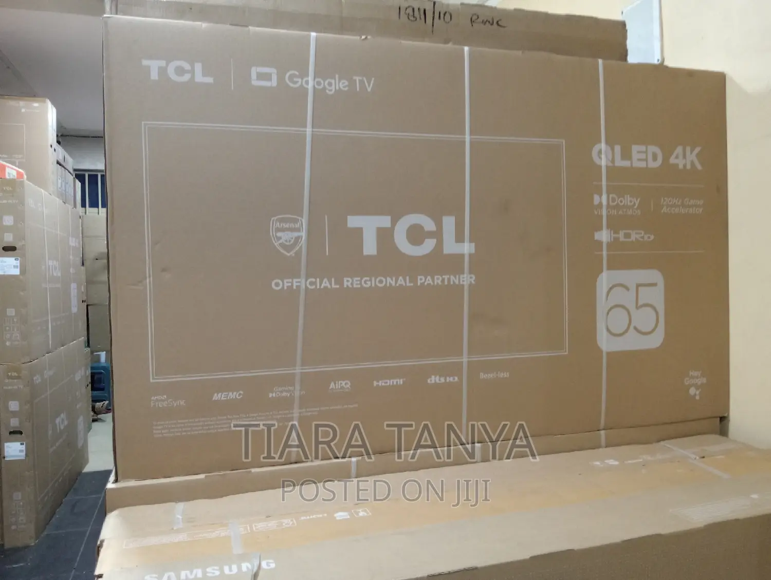 TCL 65C645 65 Inch QLED Ultra HD Google TV With Dolby